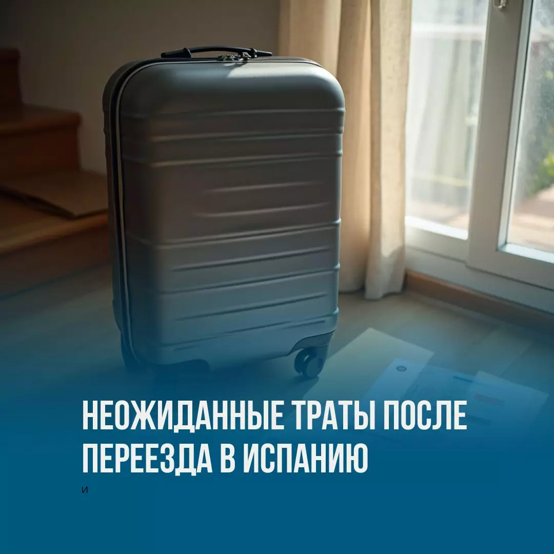 Неожиданные траты после переезда в Испанию