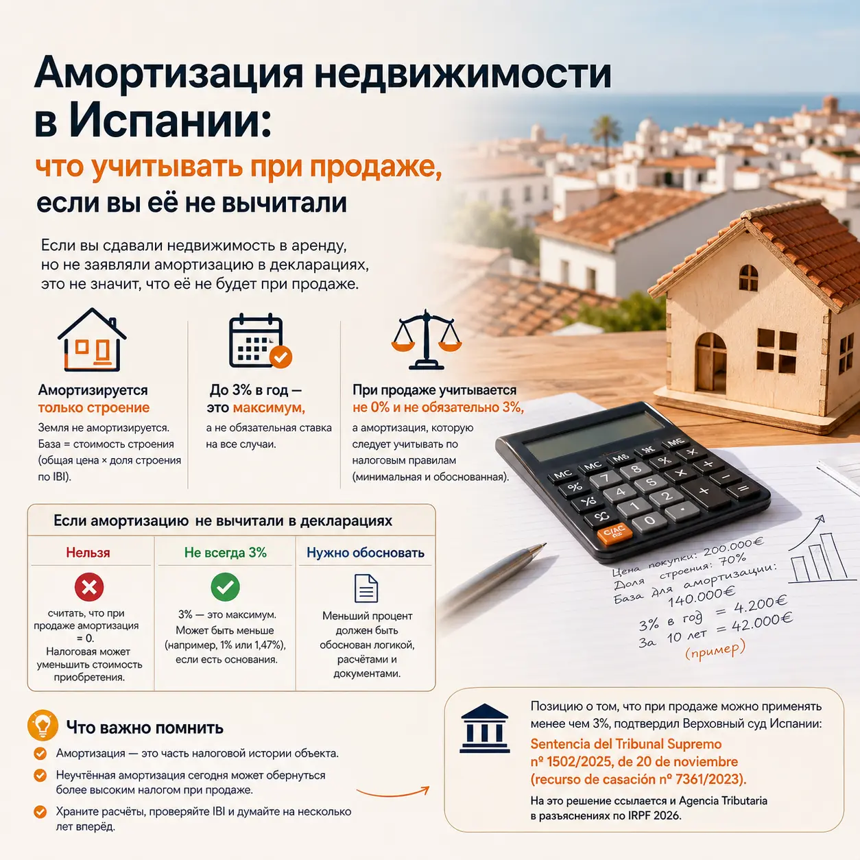Амортизация недвижимости при продаже