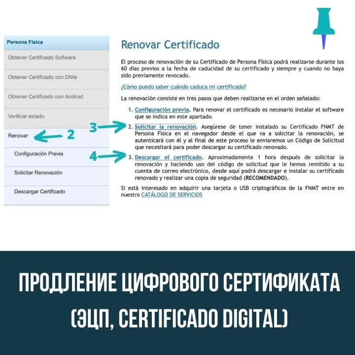 Как продлить цифровой сертификат?